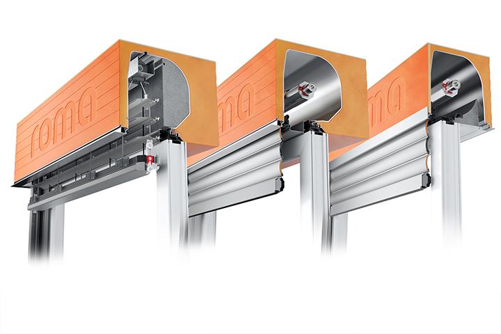 Systemquerschnitte PURO 2, PURO 2.XR und PURO 2.XR-RS nebeneinander